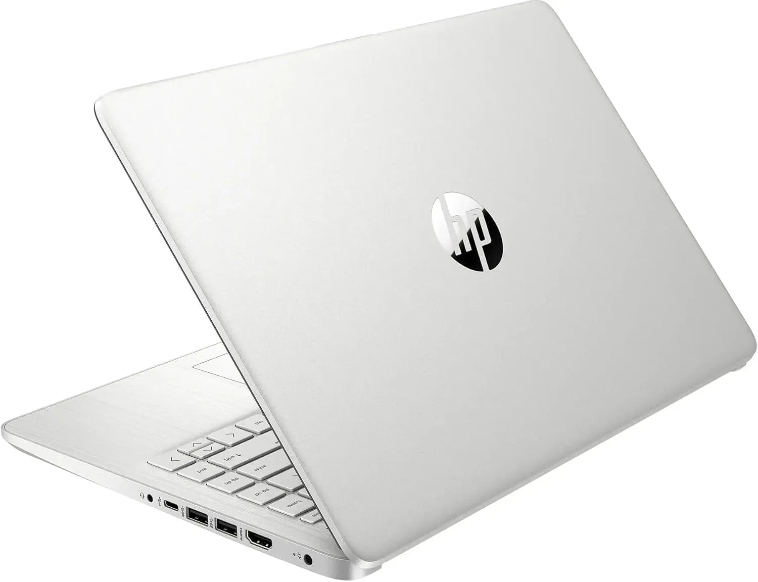 HP Student Business Laptop Computer - w/Microsoft Office Lifetime & Free CD/DVD Drive • 16GB RAM • 128GB eMMC & 256GB Extend Micro SD • Intel 4-Core Processor • HD Display • Win11 Pro(Silver)