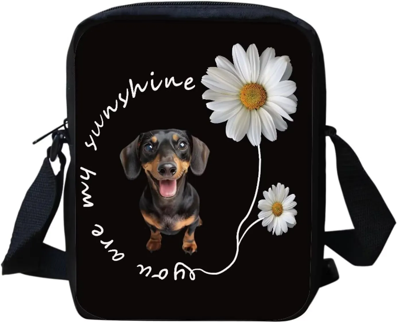 HUGS IDEA Animals Face Small Crossbody Bags Shoulder Handbag
