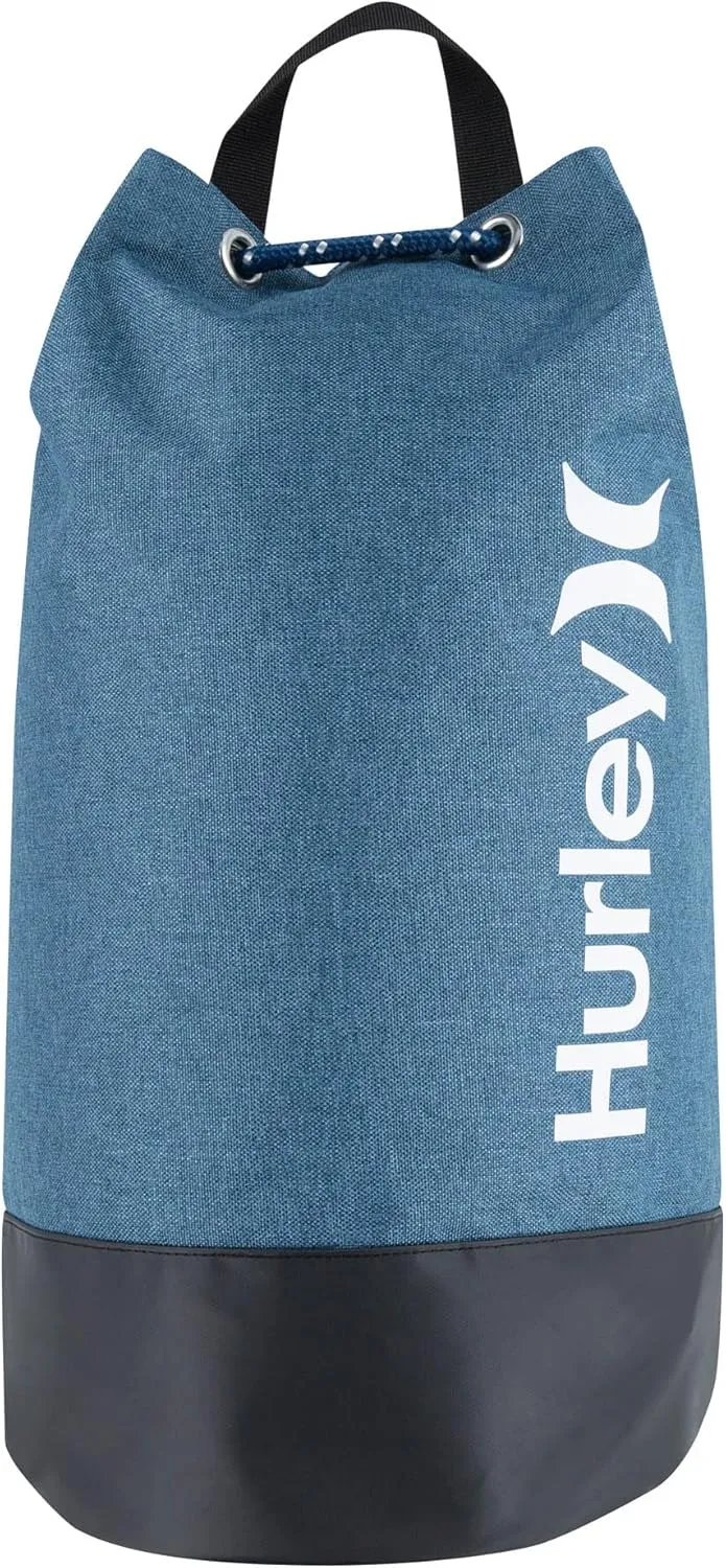 Hurley Men's Drawstring Bag, Valerian Blue Heather, OS