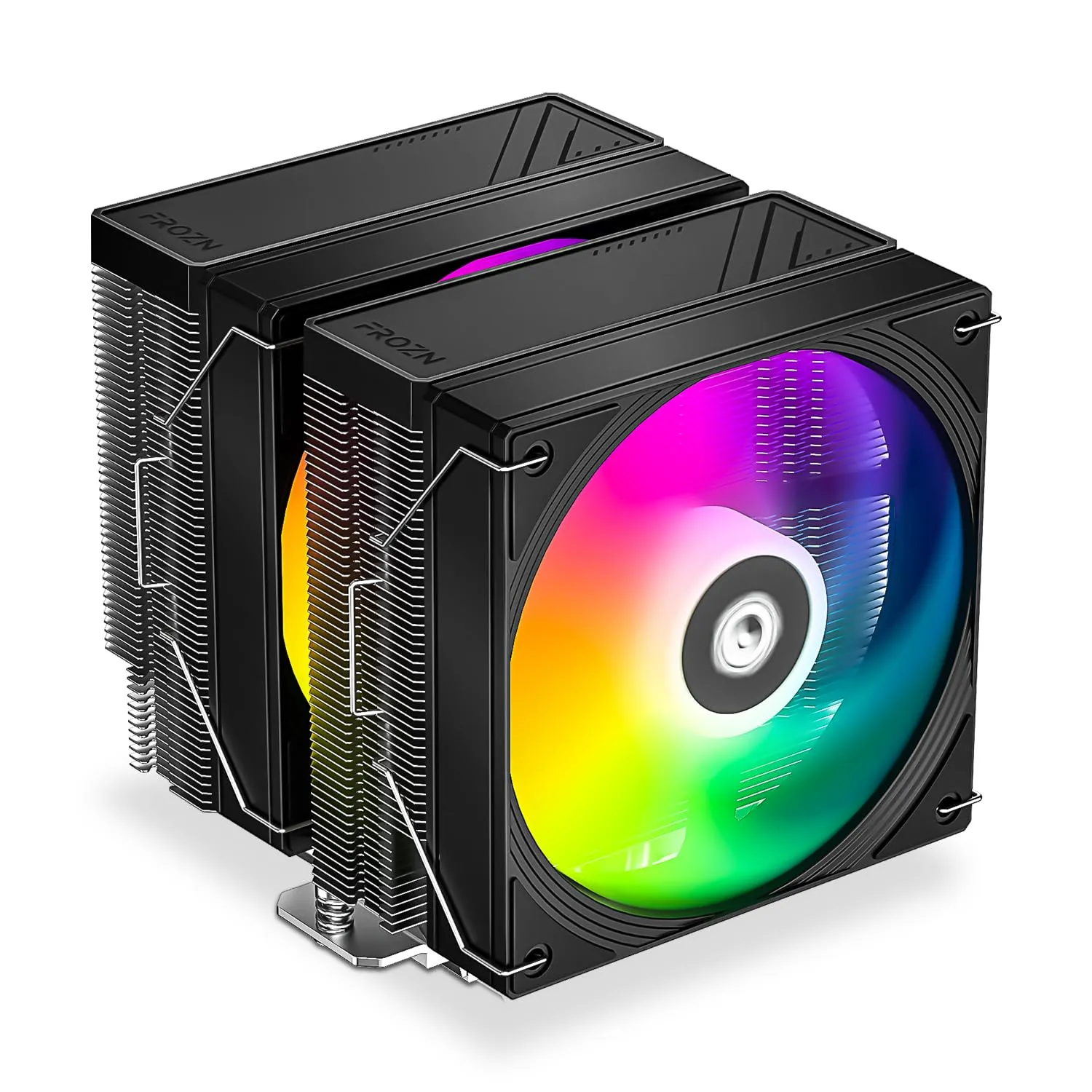 ID-COOLING FROZN A620 PRO SE ARGB Dual-Tower Air CPU Cooler with ARGB Lighting, 6×Ф6mm Heatpipes, Dual 120x120x25mm Quiet Fans, Intel LGA1700/1851/1200/115X; AMD AM4/AM5 (157mm in Height)
