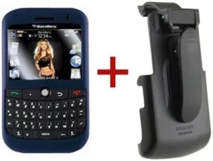 Innocase 360 Spring Lock Holster Combo for BlackBerry Bold 9000 (Blue)