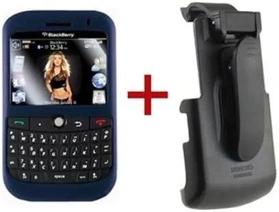 Innocase 360 Spring Lock Holster Combo for BlackBerry Bold 9000 (Blue)
