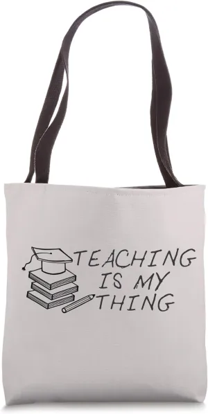 Inspirational Teacher Mentor Saying for School Faculty Life Tote Bag