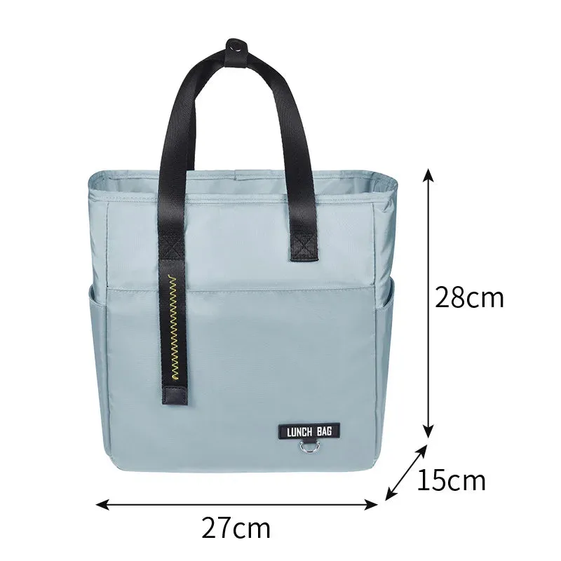 Insulated Bento Lunch Box Thermal Bag – Large Capacity Food Cooler for Travel and Picnics