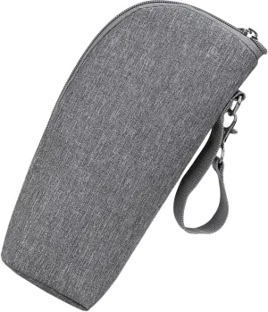 Insulated Bottle Bag Portable Thermal Pouch for Milk Beverages Durable with Zipper for Parents Travel Hiking Daily Use