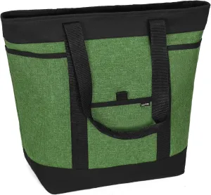 Insulated Cooler Bag Grocery Bags Large Freezer Shopping Cooler Tote Food Delivery Bag for Cold/Hot Food
