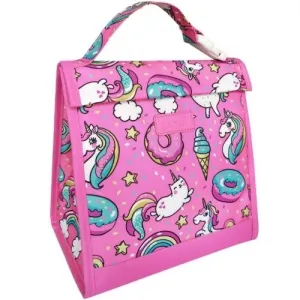 Insulated Junior Lunch Pouch Sachi Style 226 Cooler Carry Case Bag - Unicorns