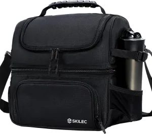 Insulated Lunch Bag, Leakproof Cooler Bag for Adults Women Men Boxes Picnic Bags Lunch Meal Prep Bag Bento Box Lunch Tote for Camping