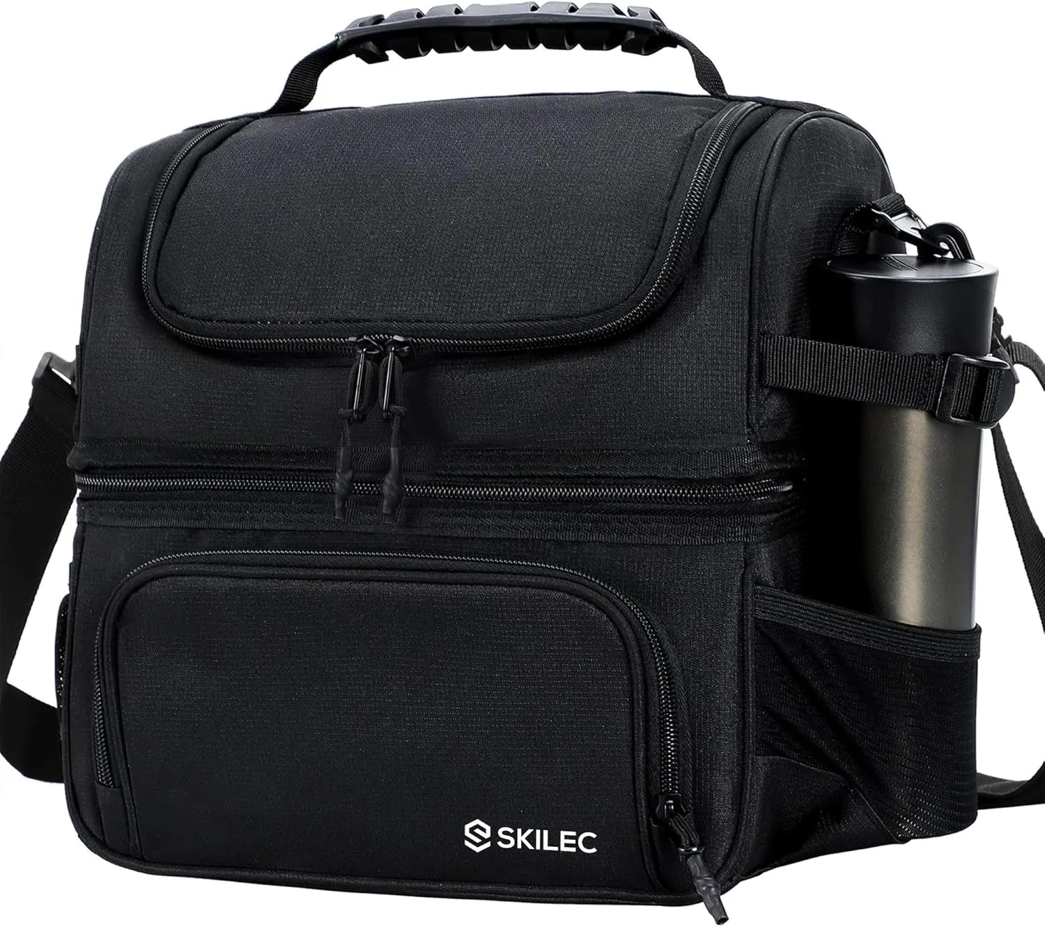 Insulated Lunch Bag, Leakproof Cooler Bag for Adults Women Men Boxes Picnic Bags Lunch Meal Prep Bag Bento Box Lunch Tote for Camping