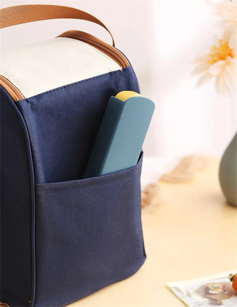 Insulated Lunch Tote - Portable & Waterproof Cooler Bag