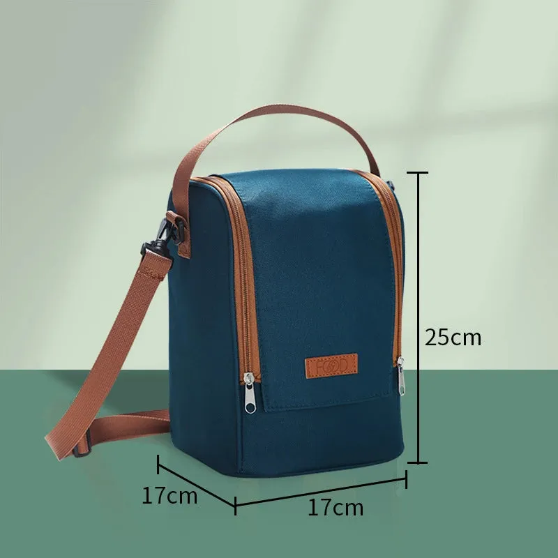 Insulated Lunch Tote - Portable & Waterproof Cooler Bag