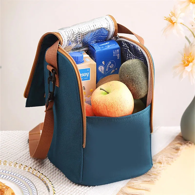 Insulated Lunch Tote - Portable & Waterproof Cooler Bag
