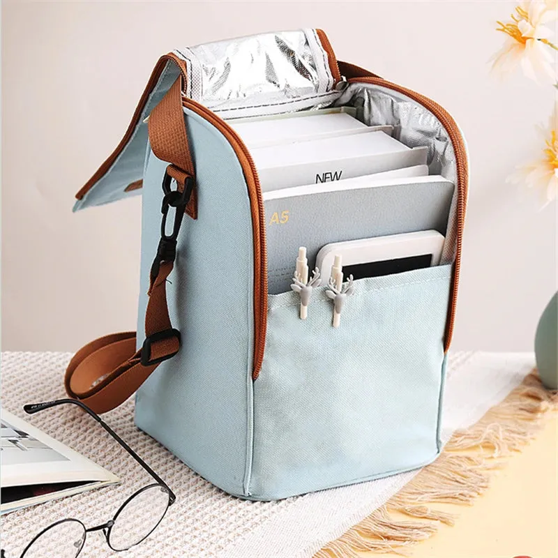 Insulated Lunch Tote - Portable & Waterproof Cooler Bag