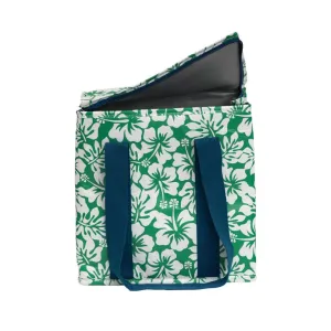 Insulated Shopper Tote - Hibiscus (large)