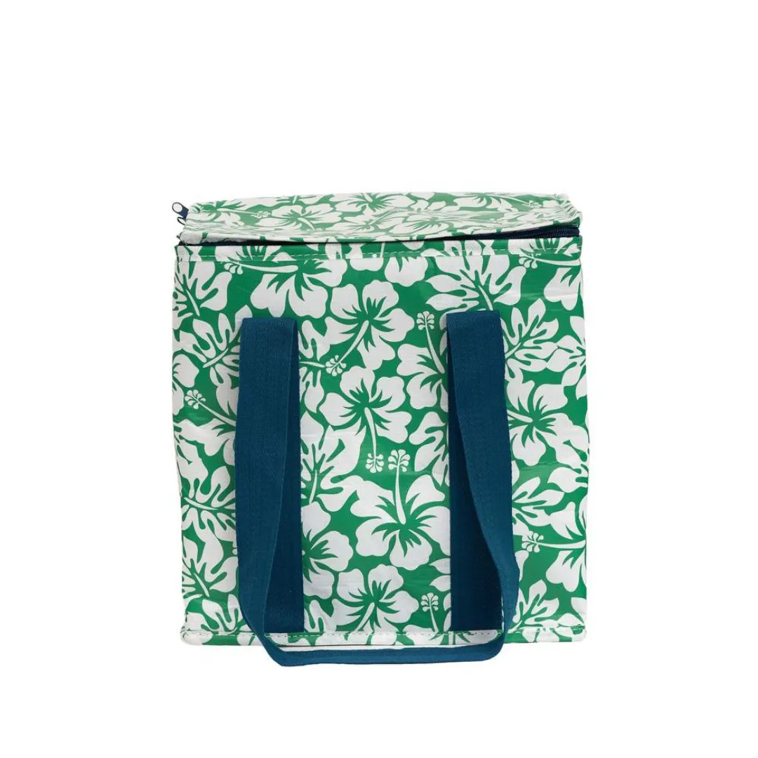 Insulated Shopper Tote - Hibiscus (large)