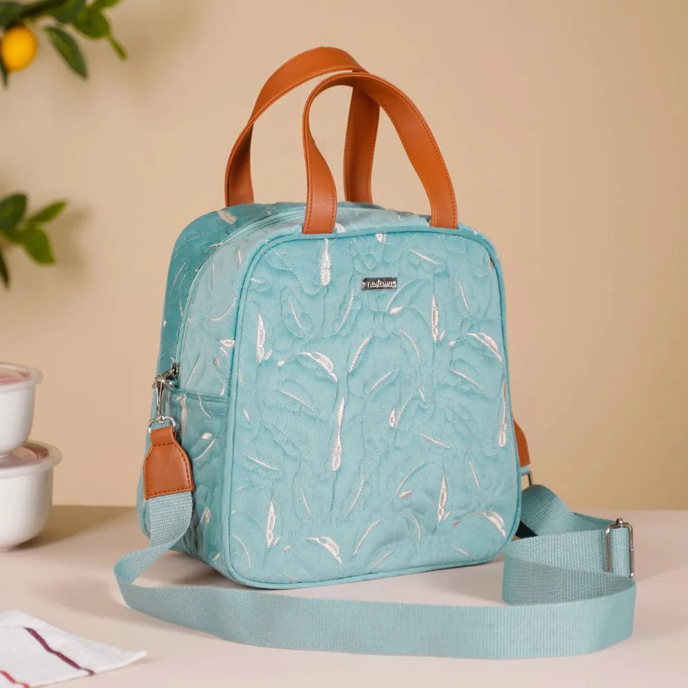 Insulated Tiffin Bag Light Blue
