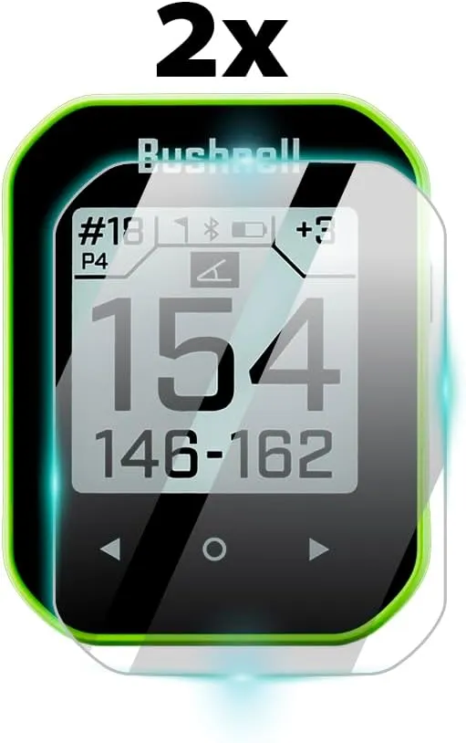 IPG ProActive Made for BUSHNELL Phantom 3 Screen Protector (2 Units) Display 9H Hardness Screen Protector Nano Ceramic Film Ultra Responsive High Clarity Anti Scratch for ProActPhan3
