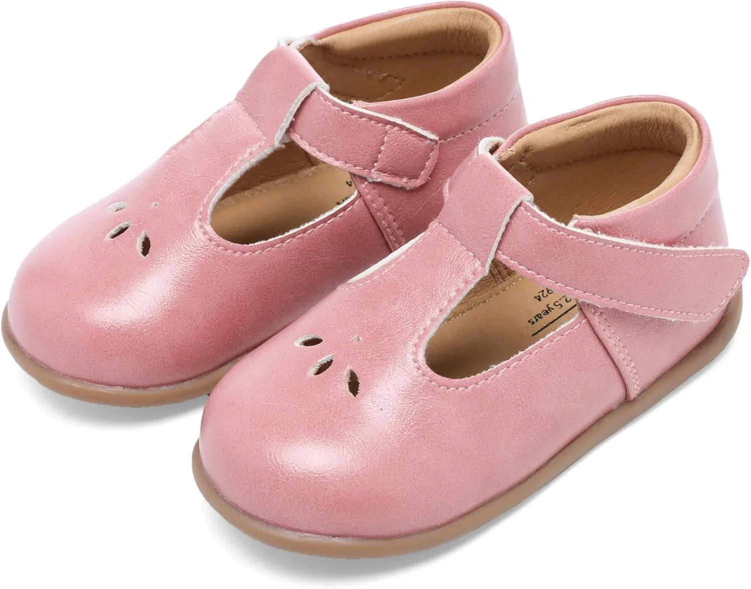 Jack & Lily Baby, Toddler & Kids Girls' Mary Jane Shoes – Soft Sole Dress Shoes for School, Party & Wedding