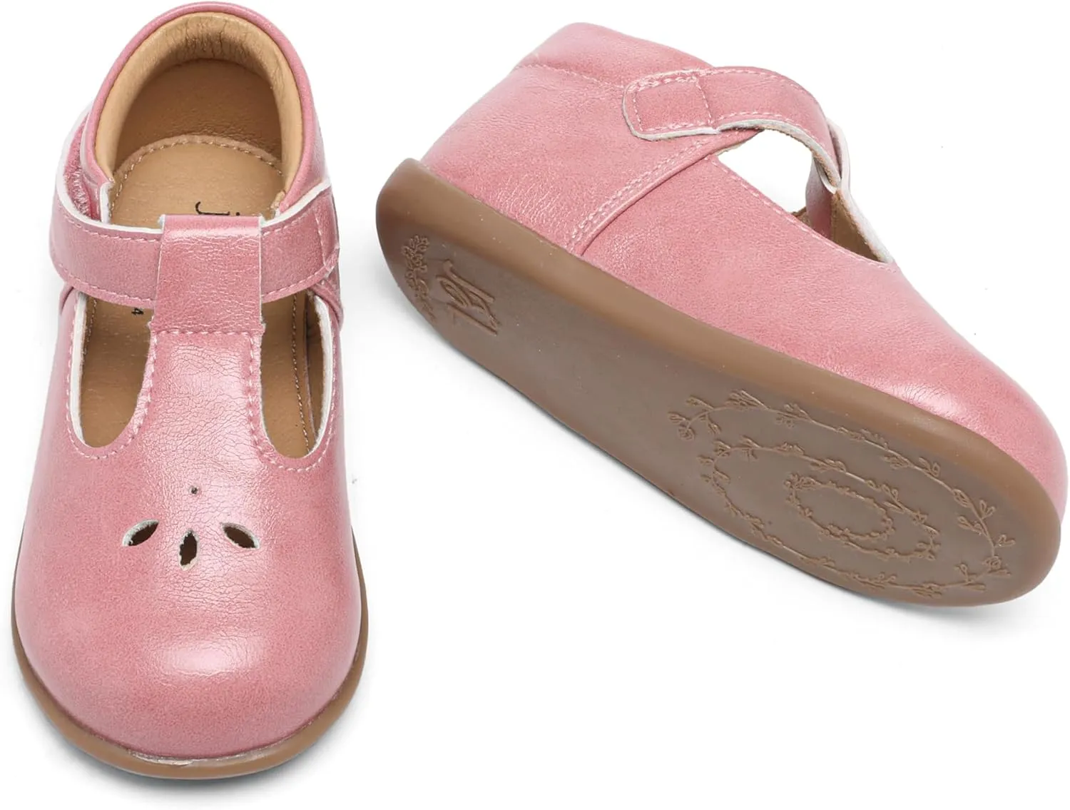 Jack & Lily Baby, Toddler & Kids Girls' Mary Jane Shoes – Soft Sole Dress Shoes for School, Party & Wedding