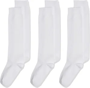 Jefferies Socks Girls 2-6X School Uniform Knee High 3 Pair Pack