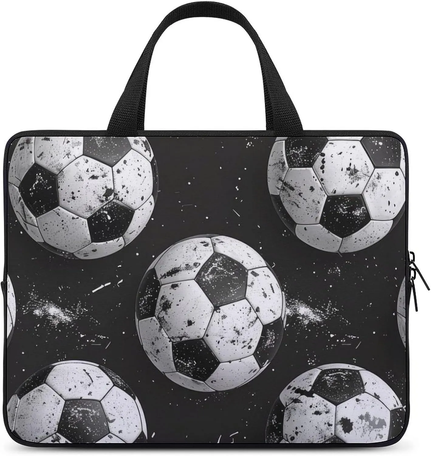 Jellyfish Pattern Laptop Bag Water-resistant Laptop Sleeve Handle Notebook Computer Case Briefcase
