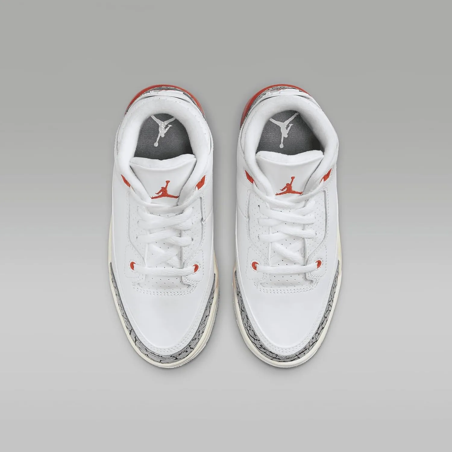 Jordan Air 3 Retro 'Georgia Peach' Pre-School (FQ9174-121, White)