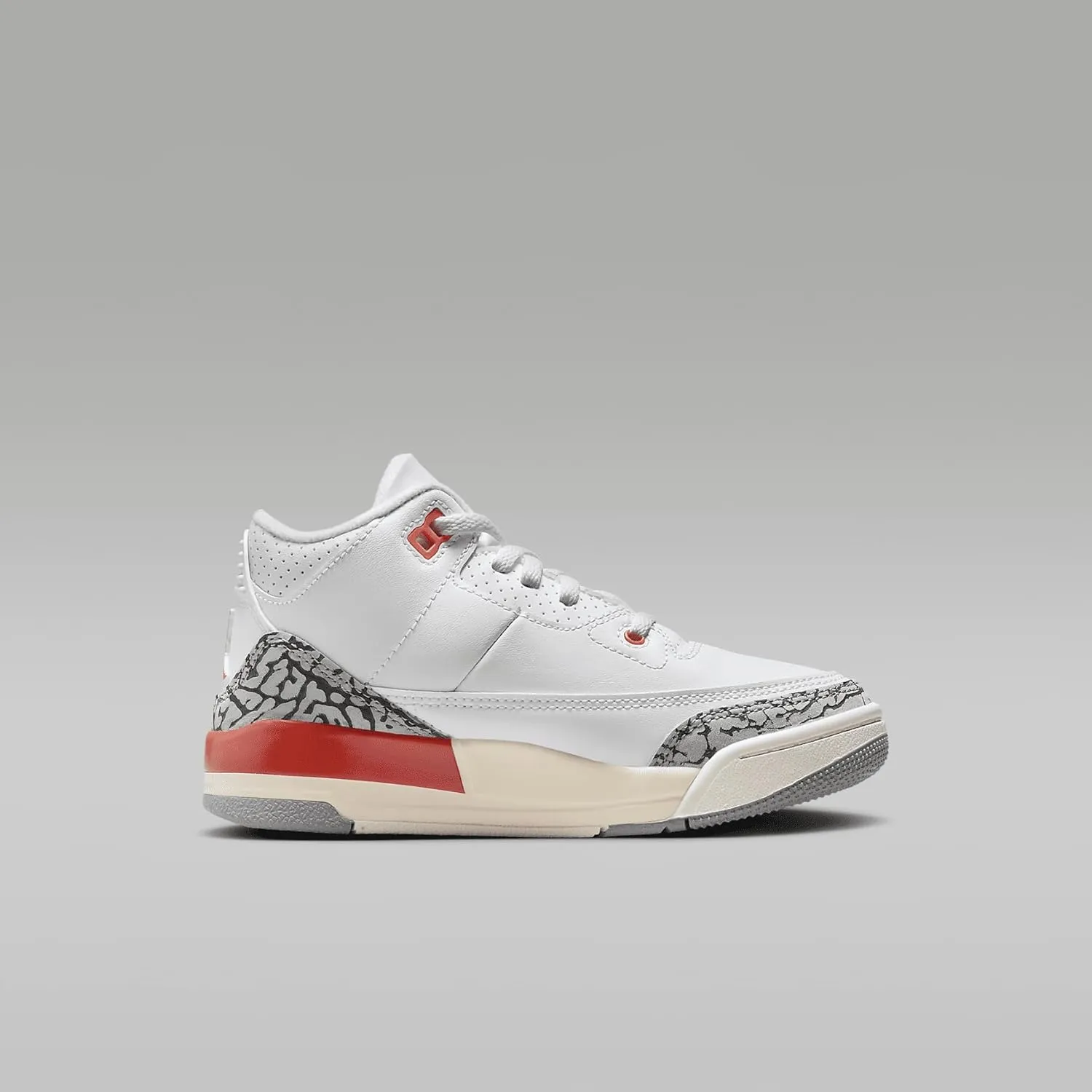 Jordan Air 3 Retro 'Georgia Peach' Pre-School (FQ9174-121, White)