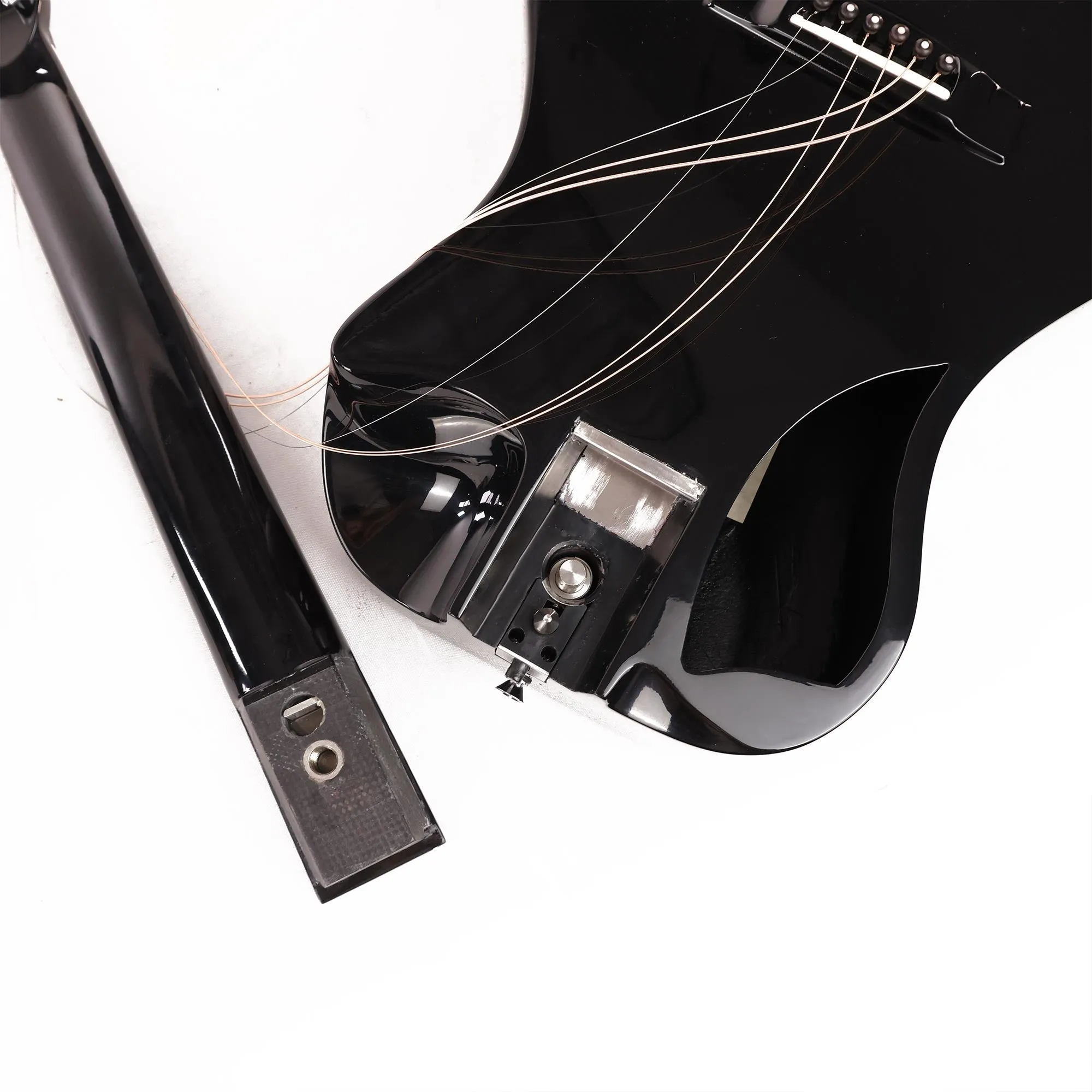 Journey Instruments OF660 Carbon Fiber Acoustic Guitar Black