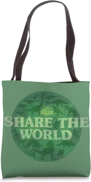 Jurassic World Share the World Tote Bag