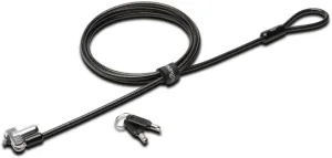 Kensington N17 Dell Laptop Lock - Keyed (K64440WW), Black and Silver, 1.1"x0.4"x0.4"