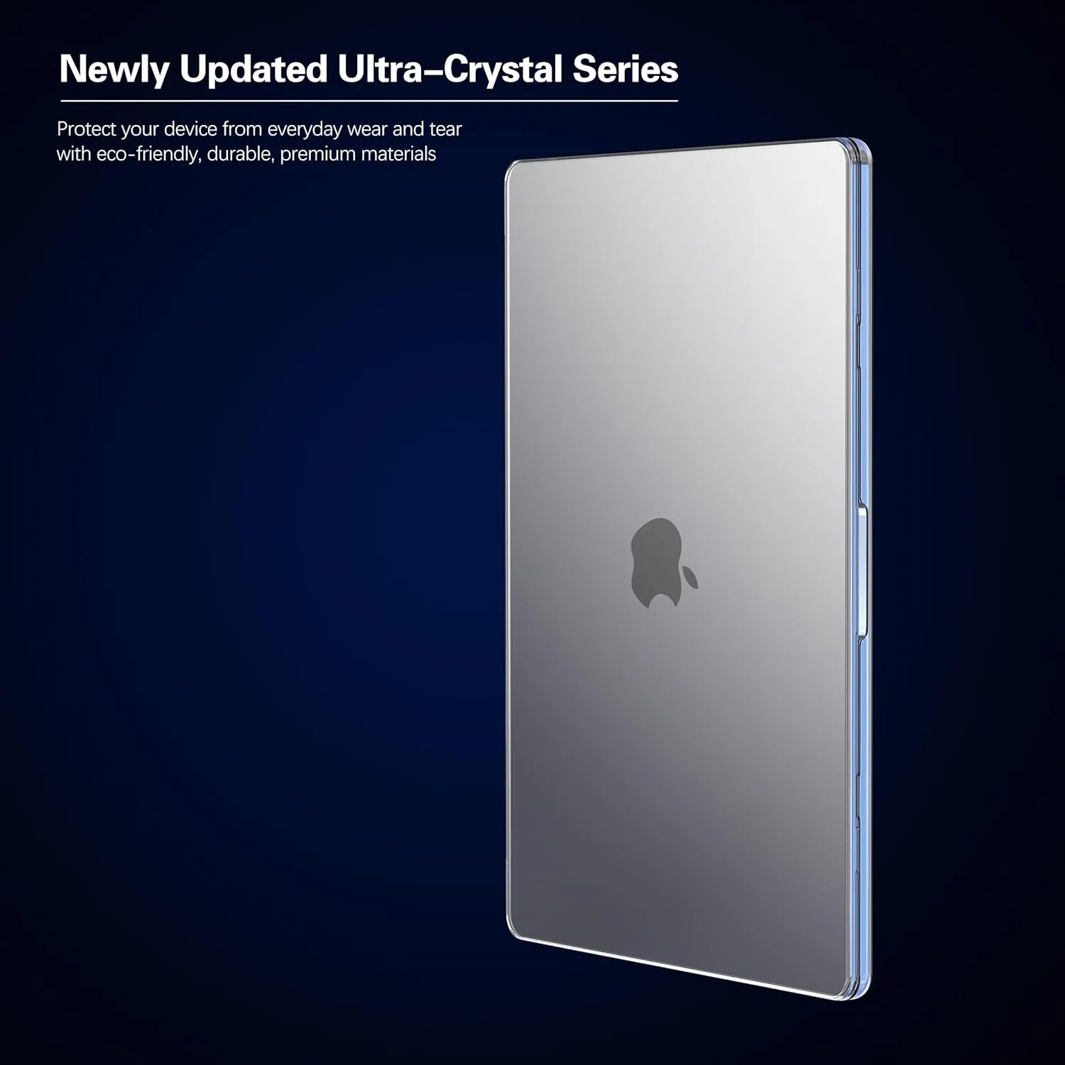 KEROM Crystal Clear Case for MacBook Pro 14 inch 2024-2021 M4 M3 M2 M1 Pro/Max Chip A3112 A3185 A3401 A2918 A2992 A2779 A2442, Slim Plastic Hard Shell Case & Keyboard Cover, Transparent