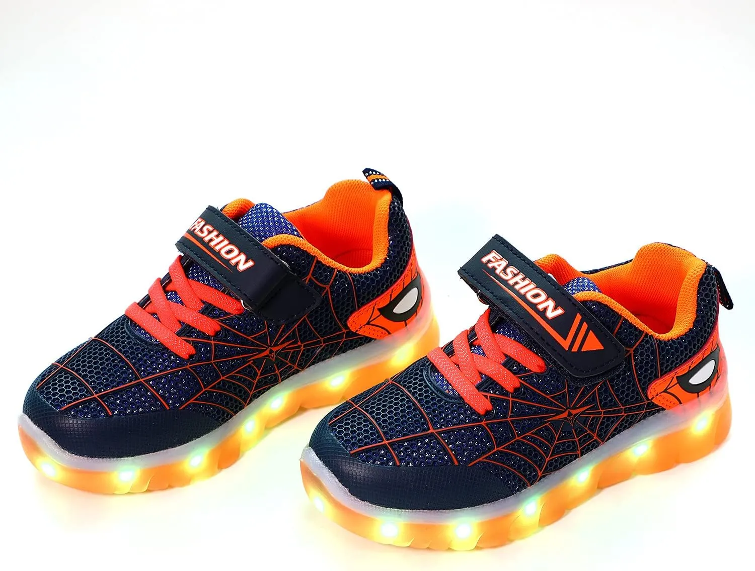 Kids Light Up Shoes Flashing Lights Bright Colors Comfortable Design for Boys Girls