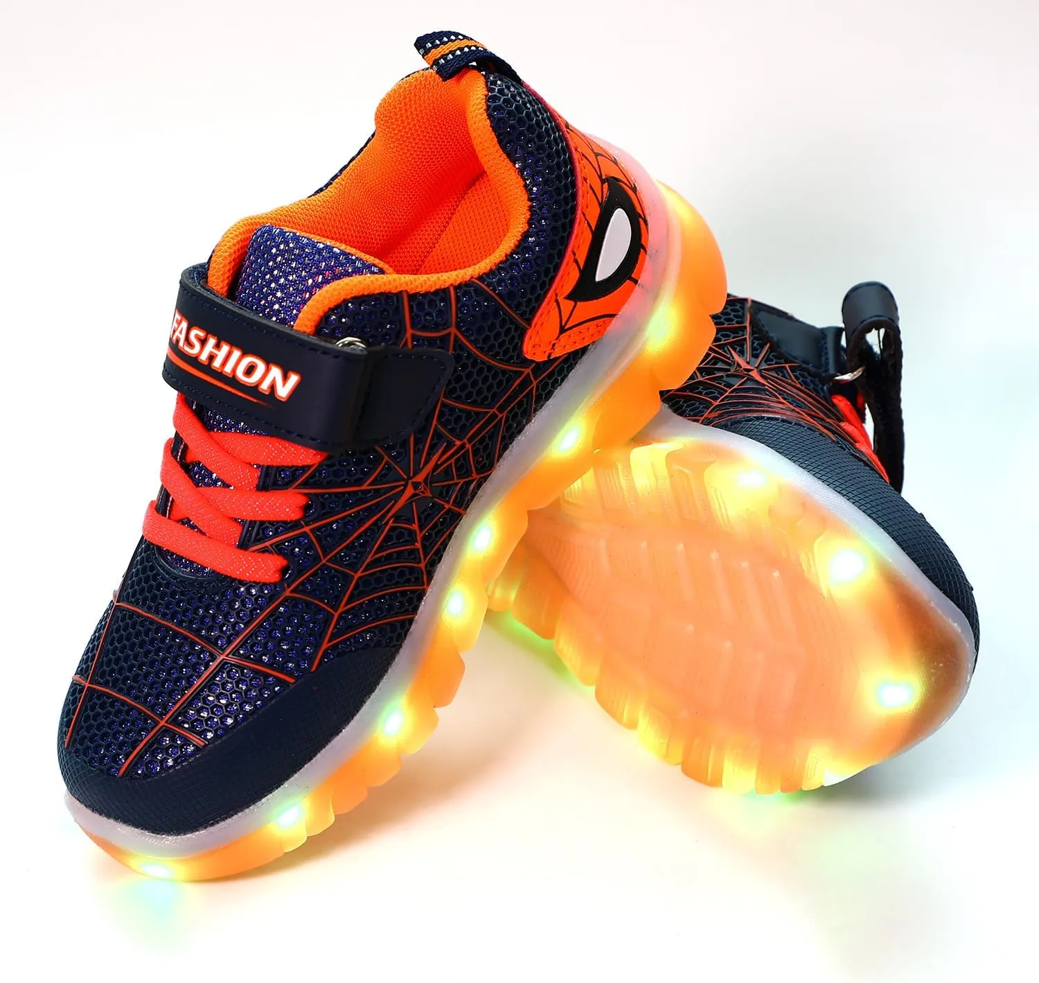 Kids Light Up Shoes Flashing Lights Bright Colors Comfortable Design for Boys Girls