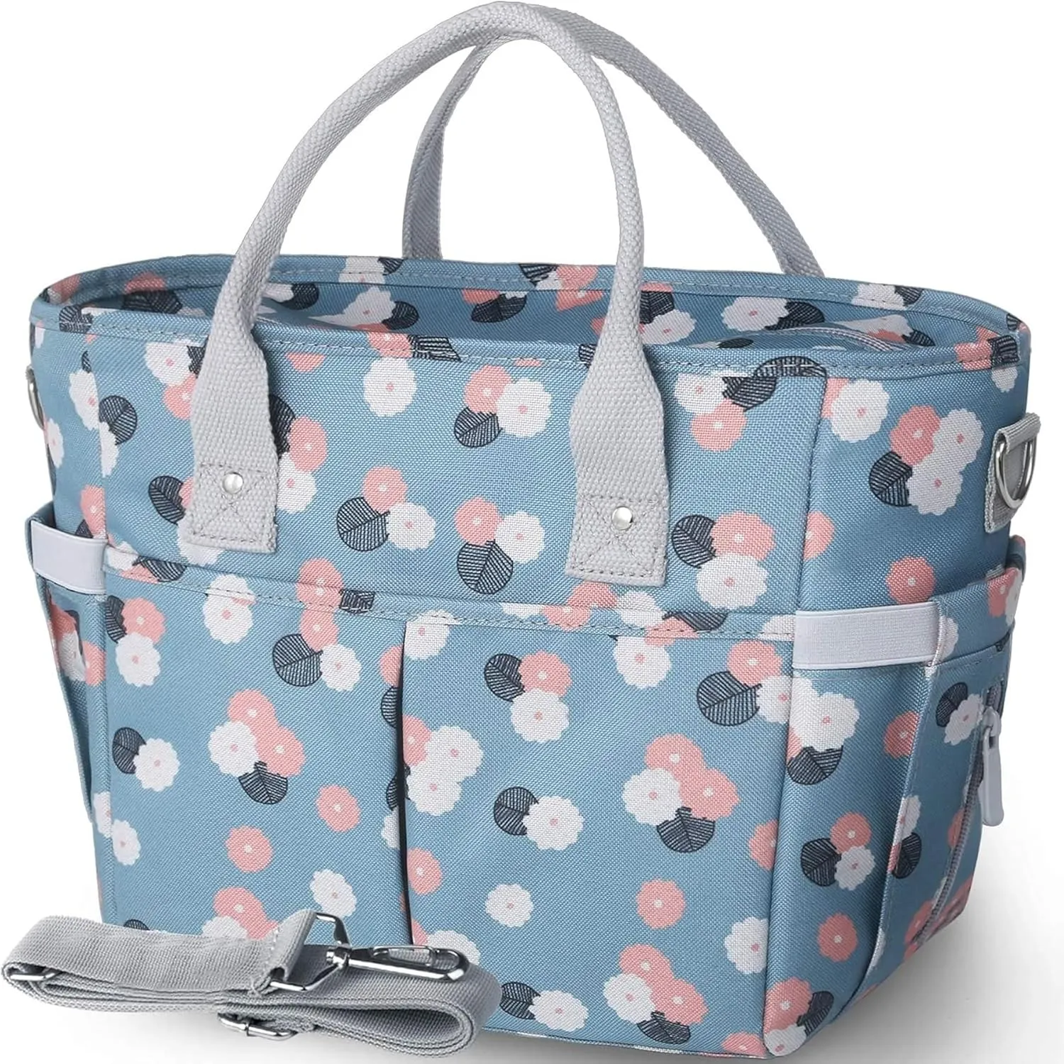 KIPBELIF Cute&Classy Roomy Insulated Lunch Bags for Women - Stylish & Functional Large Tote Adult Lunch Box for Working & Picnic
