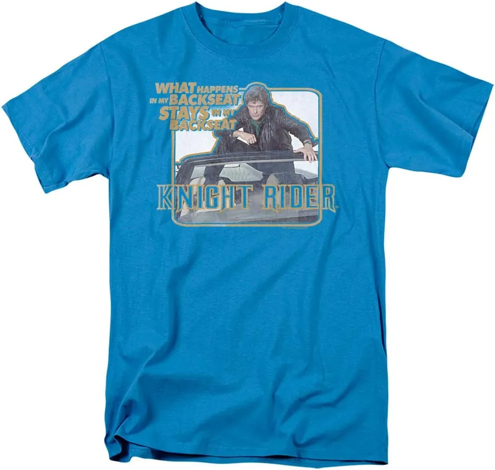 Knight Rider Back Seat Unisex Adult T Shirt