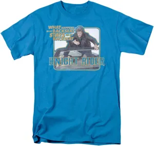 Knight Rider Back Seat Unisex Adult T Shirt