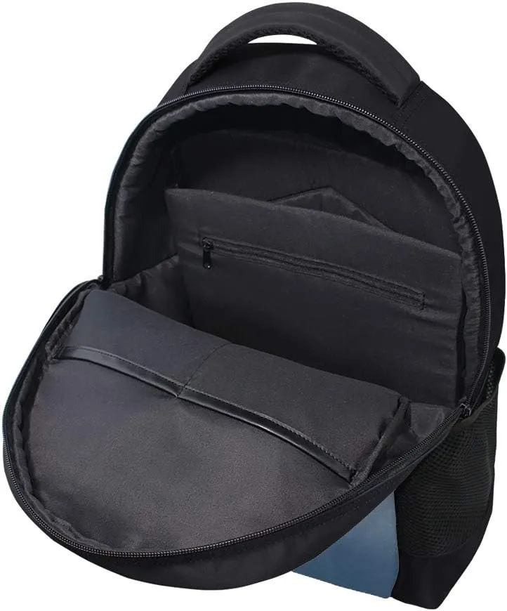 Kuizee School Bag Backpack Daypack ﻿Mist Forest Fawn Mysterious Fantasy Fog Book Bag Casual Bags Durable College School Travel Daily 16Inch