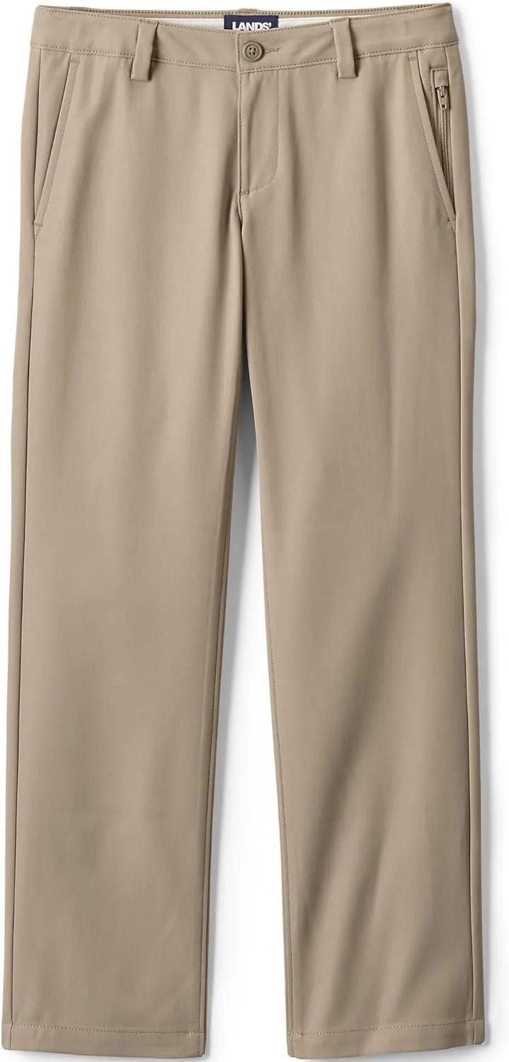 Lands' End School Uniform Girls Active Performance Chino Pants