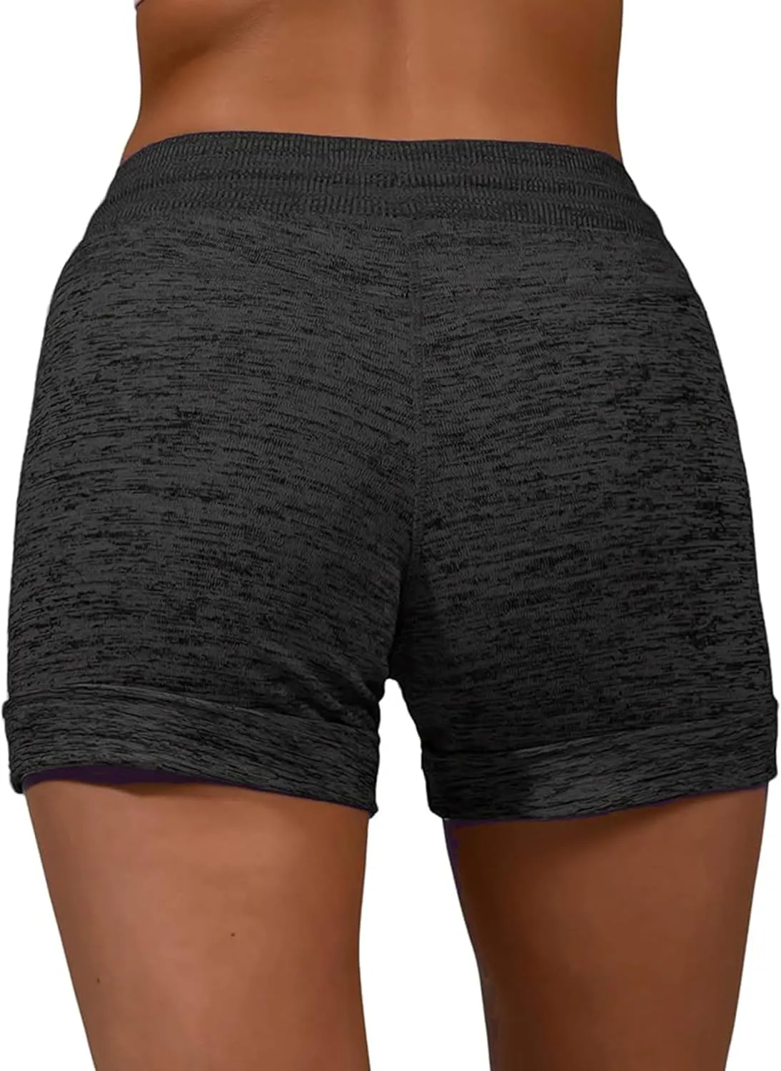 LANMERTREE Sweat Shorts for Women Summer Beach Casual Drawstring Shorts Running Short Workout Lounge Shorts with Pockets