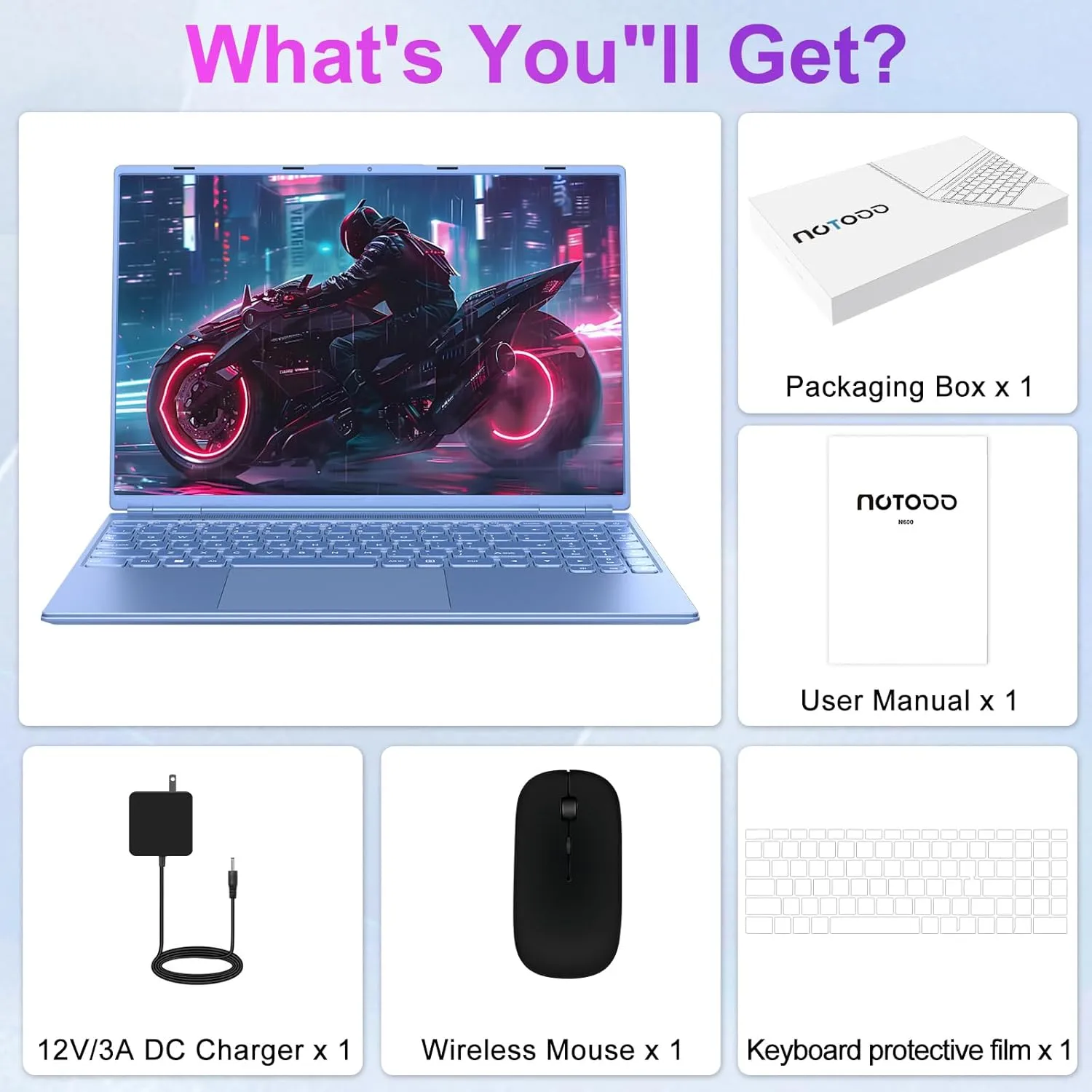 Laptop 16" 12GB 512GB SSD Celeron N5095 Up to 2.9 GHz Win 11 Laptop Support 512GB TF 1TB SSD Expand Notebook with 1920*1200 FHD 5G WiFi BT 4.2 Webcam Cooling Fan for Students and Business-Blue