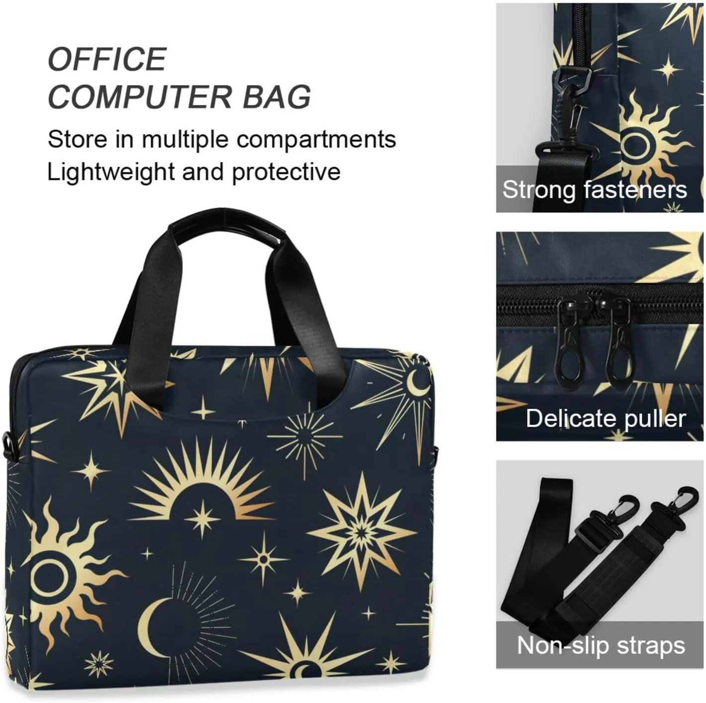 Laptop Bag for Women 15.6 Inch Laptop Tote Work Bag Professional Computer Briefcase Business Office Bag Handbag Multicolor 1