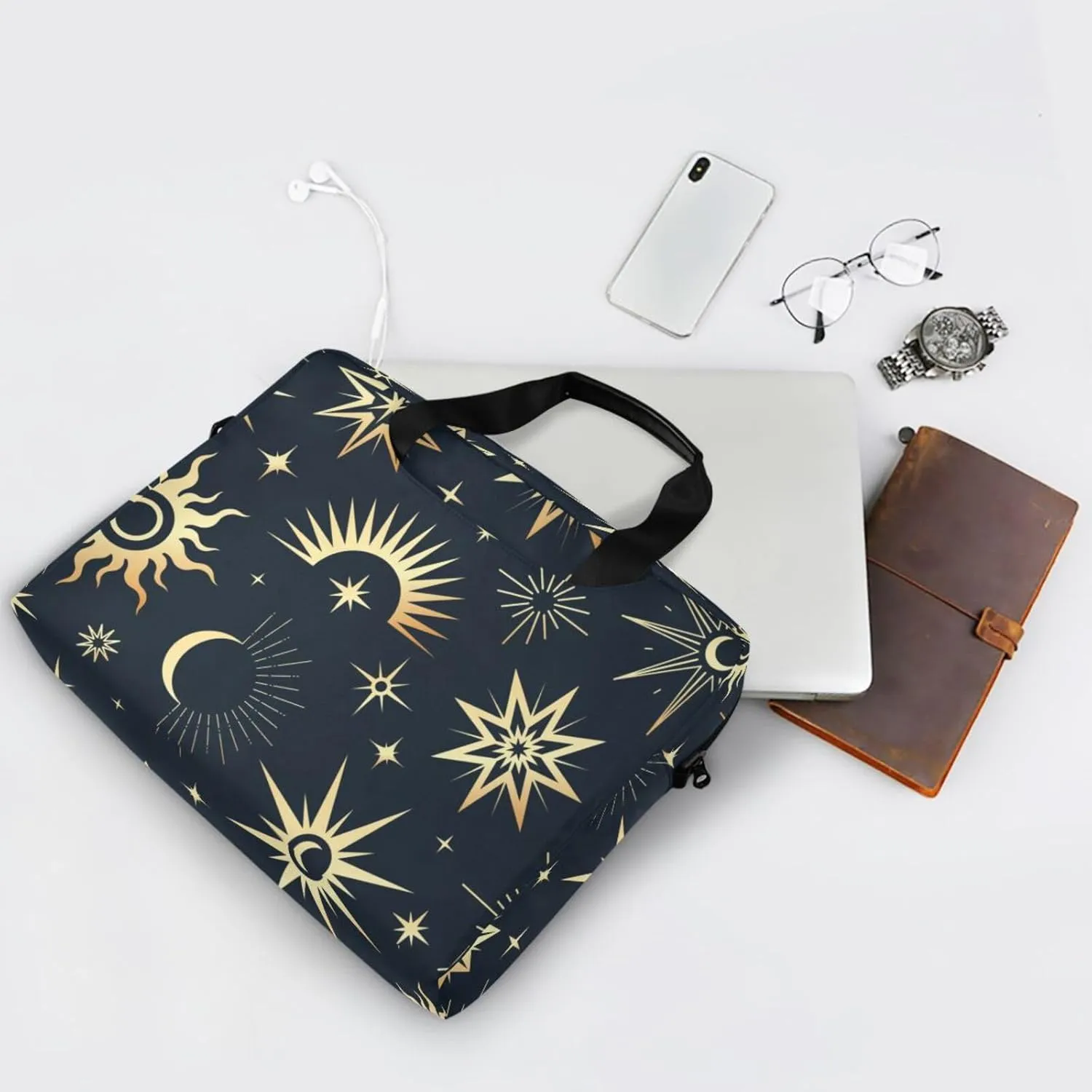 Laptop Bag for Women 15.6 Inch Laptop Tote Work Bag Professional Computer Briefcase Business Office Bag Handbag Multicolor 1