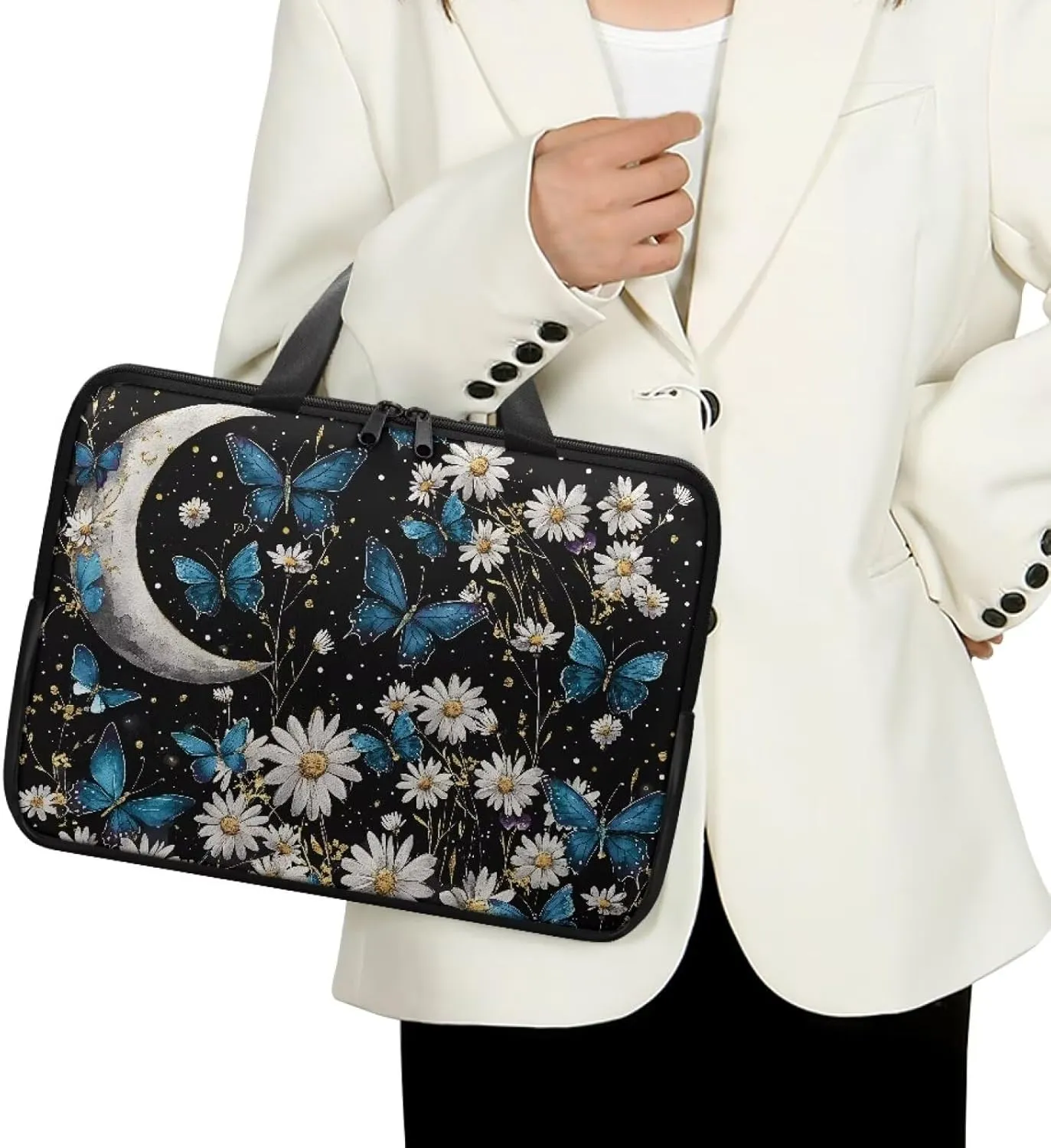 Laptop Bag for Women Men Portable Laptop Tote Bag Waterproof Computer Handbag Case Sleeve for Notebooks 10-17inch