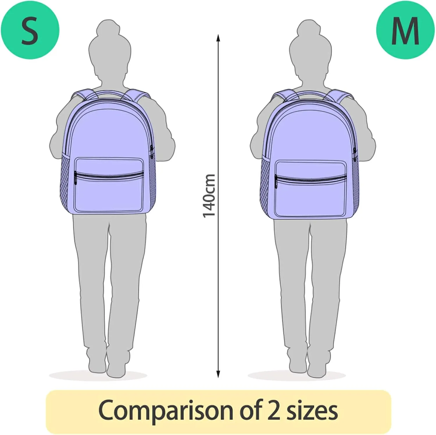 Large Capacity Boys and Girls Backpack for School Trips Outdoors, Eiffel Tower Paris Lightweight Student School Bags for Children and Teenagers, Multifunctional Laptop Bag Travel Backpack