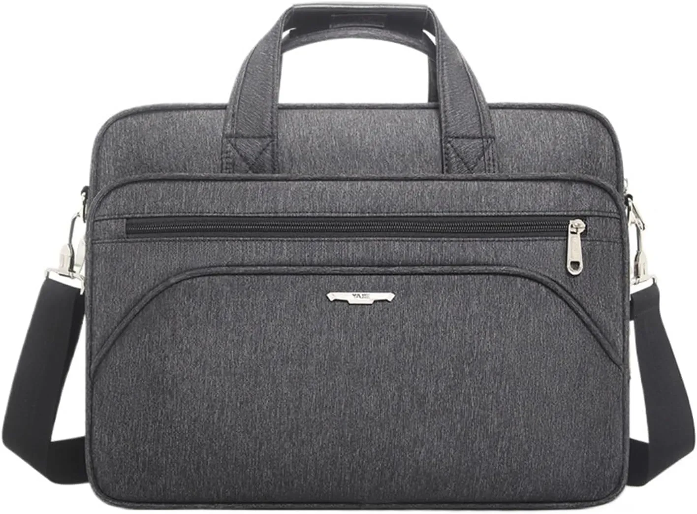 Large Capacity Briefcase for Man, 14 inch Laptop Case, Portable Oxford Cloth Waterproof Conference Bags, Travel Shoulder Bags