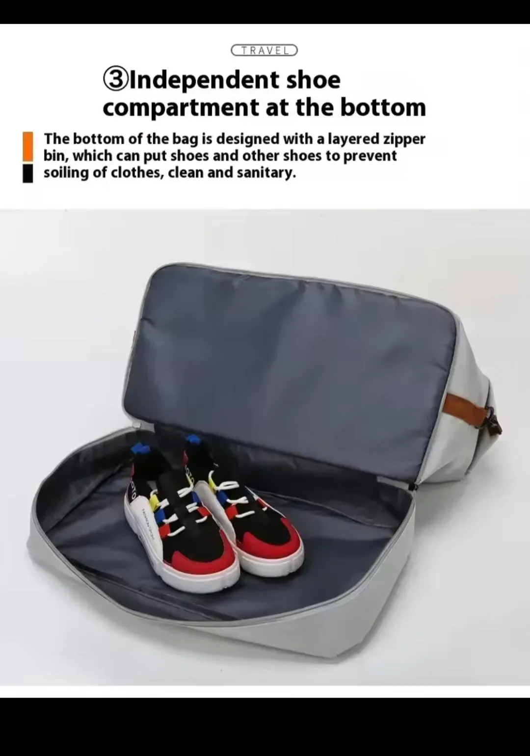 Large Capacity Travel Gym Bag Short-distance Luggage