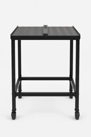 Large Compact Dumbbell Rack & Weight Rack W/ Lockable Wheels—Heavy-Duty Dumbbell Stand Folds Flat for Easy Storage & 150 LB Capacity of Power Block Dumbbell Rack & Use Expandable Dumbbells for Home Gym