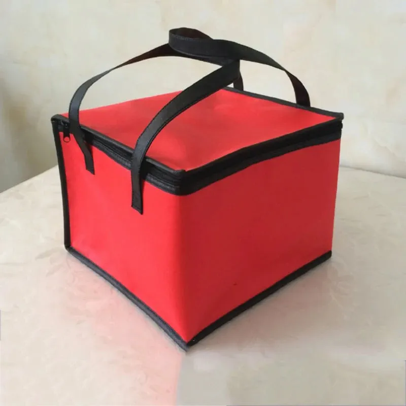 Large Non-Woven Thermal Insulated Lunch Bag – Portable Picnic Cooler Carrier, Fresh Food Storage Container, Ice Pack Insulation
