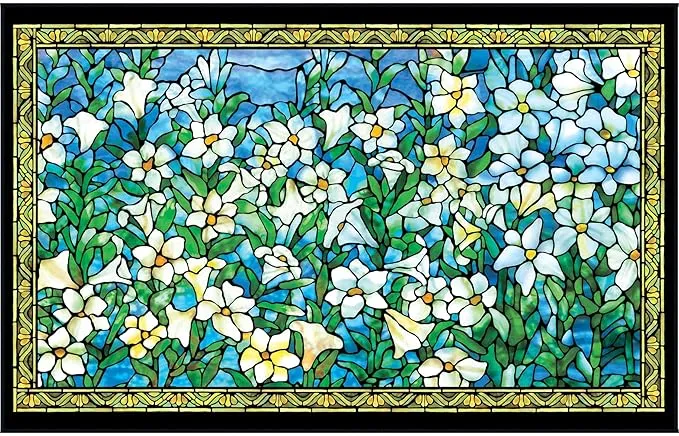 Large Oversized Microfiber Beach Towel - 40x63 Inches, Sand-Free, Quick-Drying, Ultra-Soft, Ideal for Travel, Pool, and Yoga - Includes Matching Drawstring Travel Pouch, Tiffany Field of Lilies