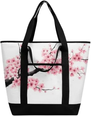 Large Thermal Shopping Tote Bag Travel Friendly Fashion Handbag Commuter Bag